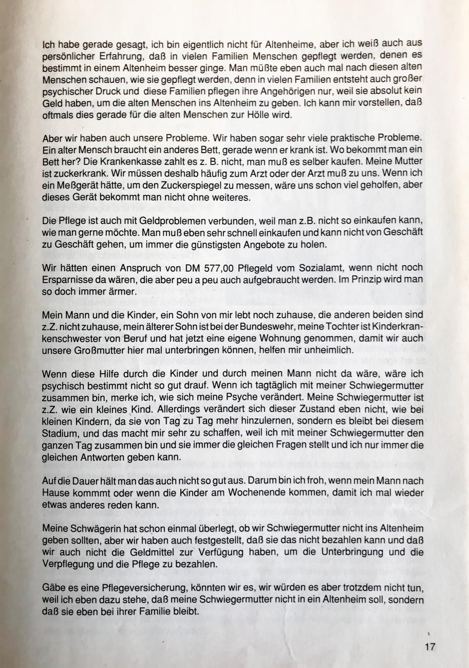Broschure Warum Eine Pflegeversicherung Awo