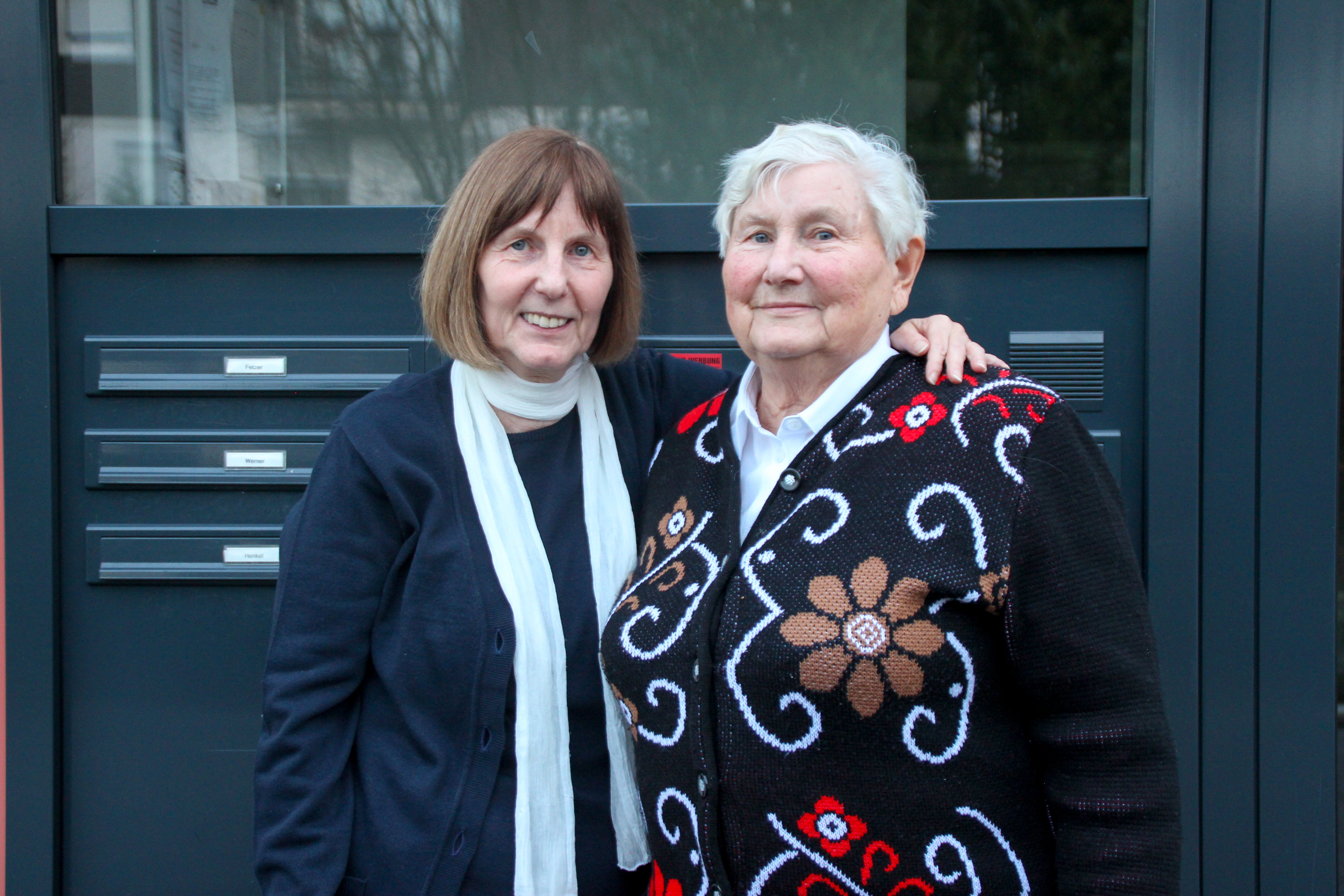 Elsbeth Zehner mit Tochter Annegret Graefe