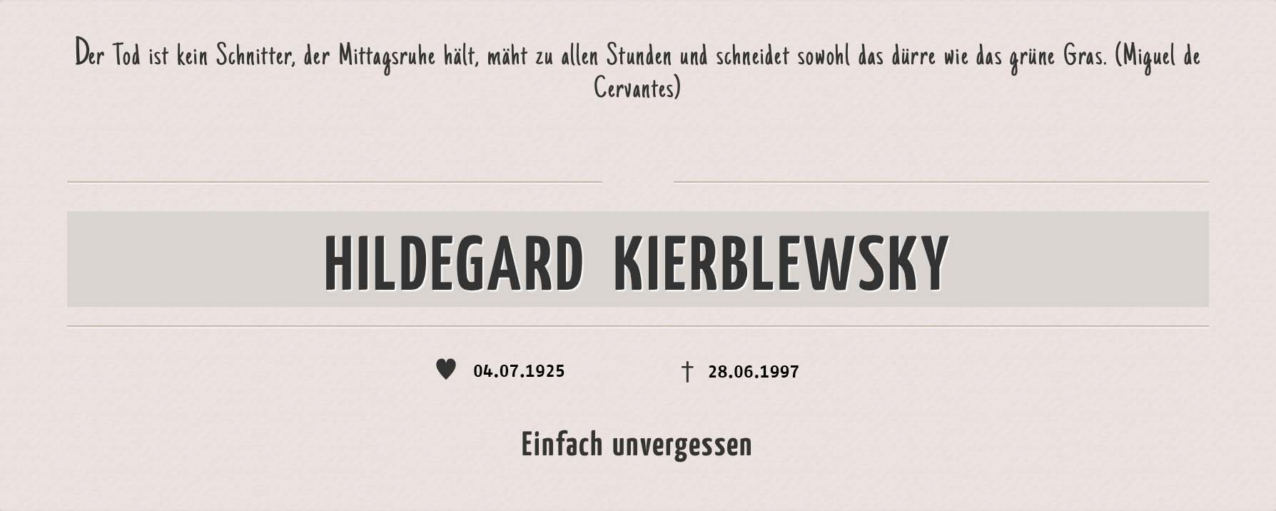 Hildegard Kierblewsky