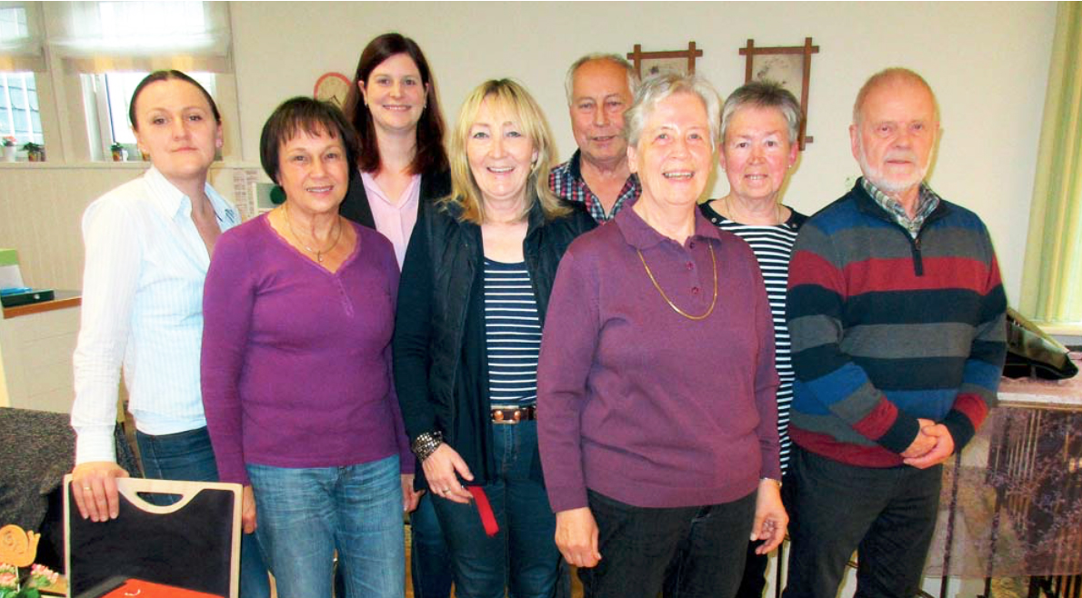 Inna Enders, Anne Schönborn, Pia Böcking, Martina Terzyk-Schneider, Klaus Dieter Wagner, Elke Henrich, Gisela Grzan, Hans Jürgen Grzan