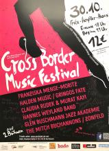 Plakat zum Cross Border Music Festival