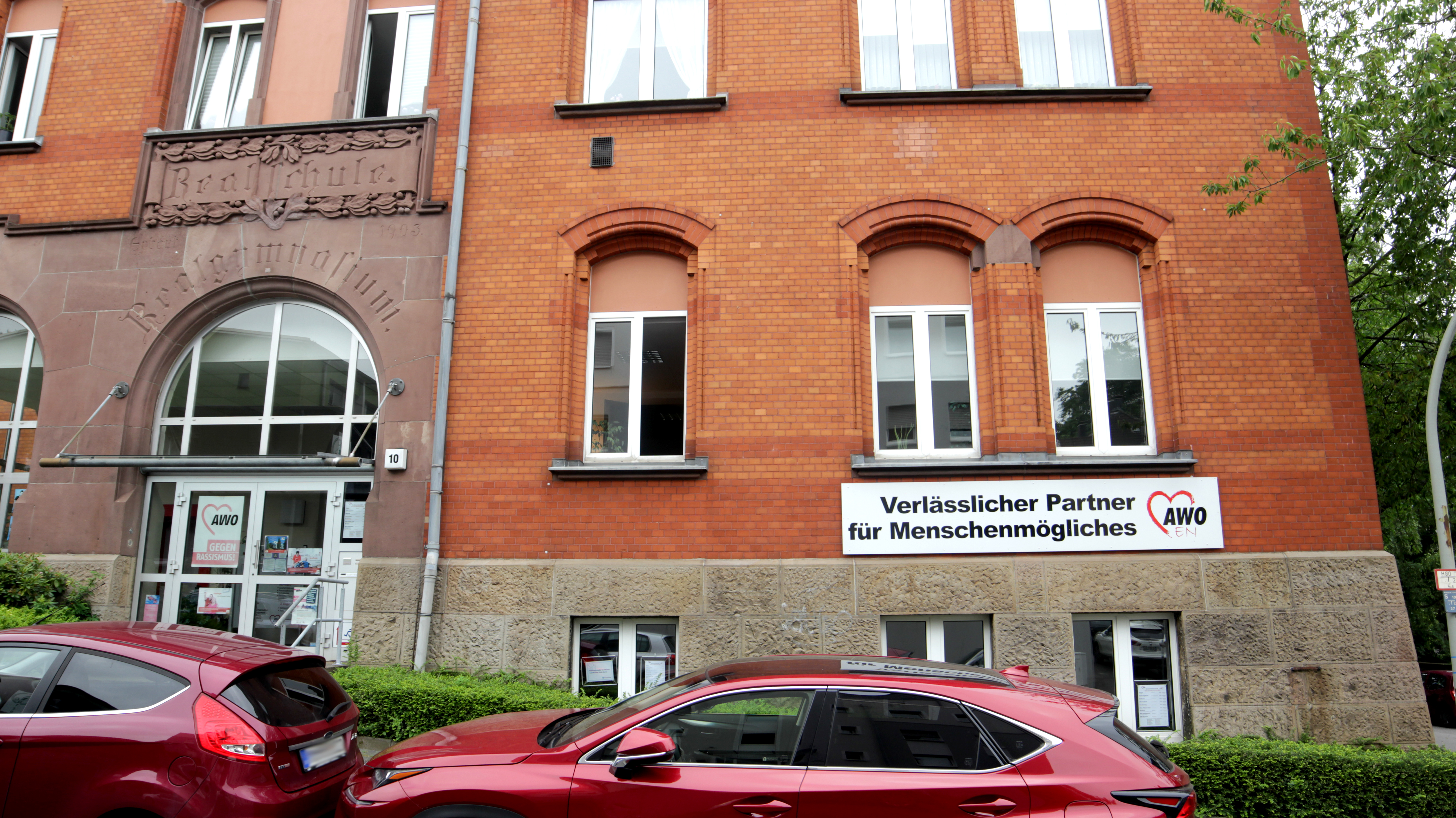Das Gebäude des AWO Unterbezirks Ennepe-Ruhr in Gevelsberg